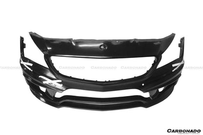 Parachoques delantero estilo WD con LED para Mercedes Benz W117 CLA Class Carbonado 2013-2016