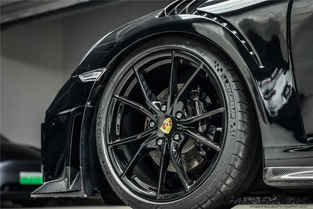 Porsche 911 991.1 Carrera Targa 4 4S 4C Carbonado 2012-2015 Solo kit de carrocería estilo GT2RS
