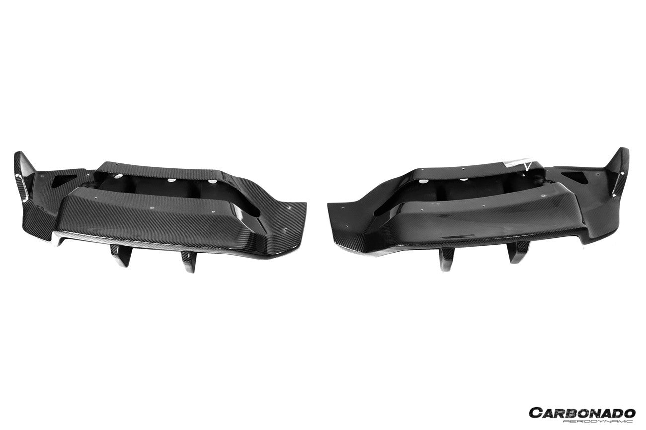 Carbonado 2013-2019 Corvette C7 Z51 ROX Style Rear Diffuser