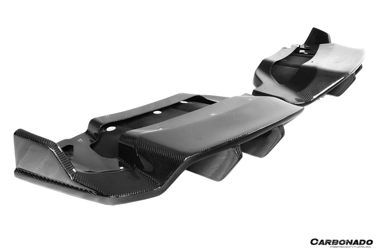 Carbonado 2013-2019 Corvette C7 Z51 ROX Style Rear Diffuser