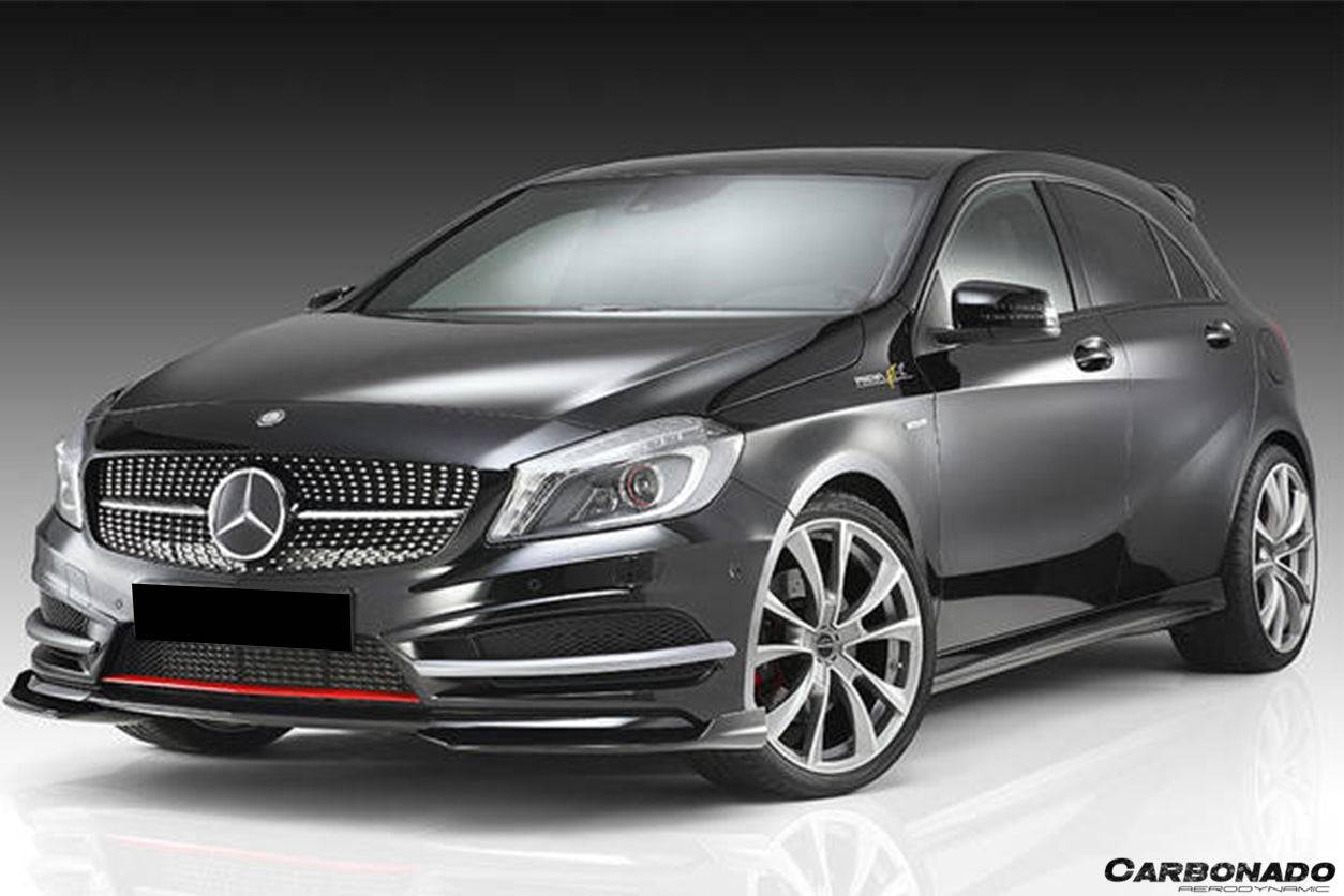 Carbonado 2014-2016 Mercedes Benz W117 CLA Sport    CLA45 AMG PA Style Front Lip