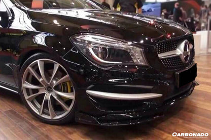 Carbonado 2014-2016 Mercedes Benz W117 CLA Sport    CLA45 AMG PA Style Front Lip