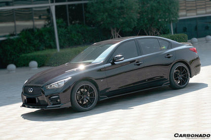 Carbonado SN Style Side Skirts | 2014-2017 Infiniti Q50 Sedan