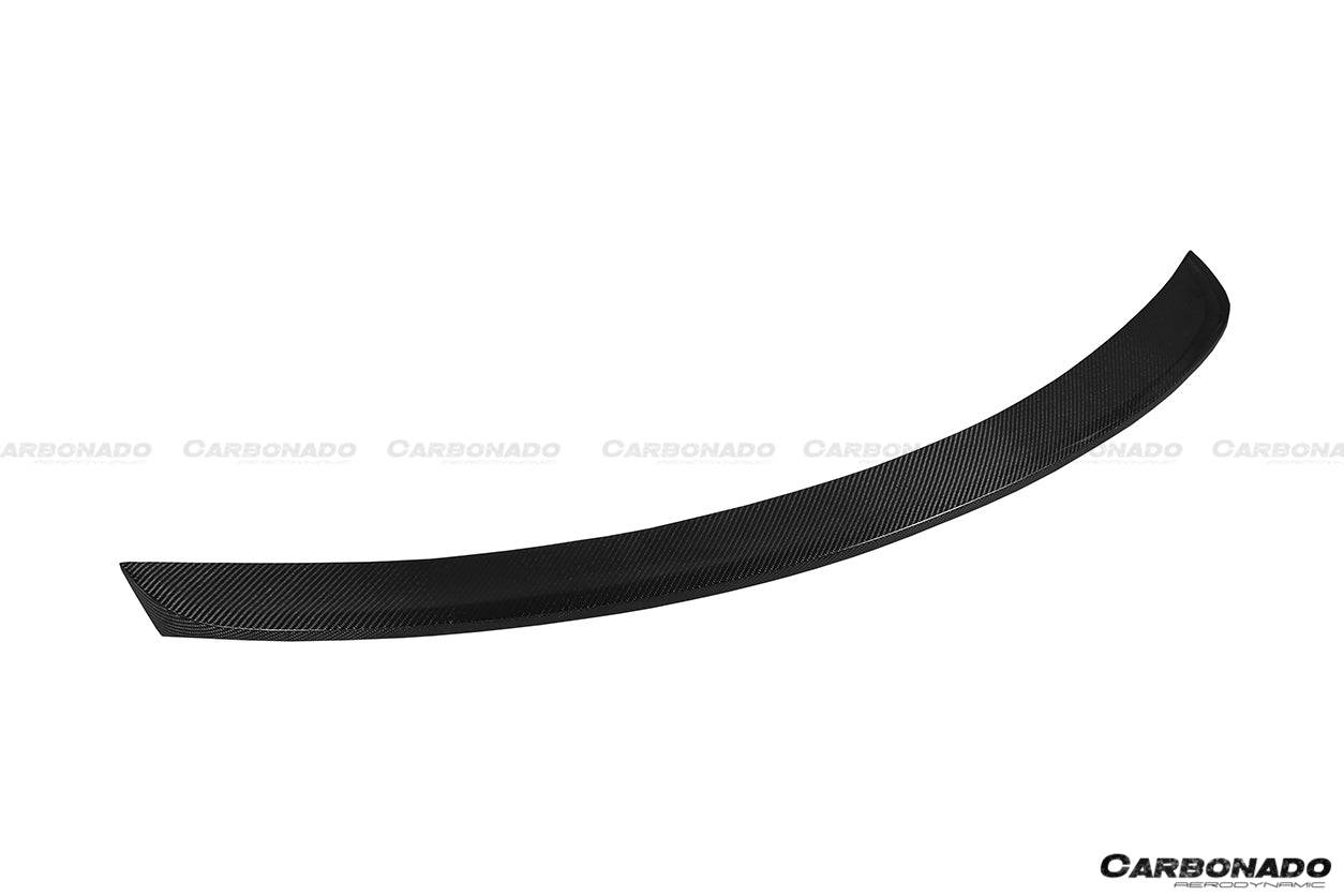 Alerón de maletero de fibra de carbono estilo SN para Infiniti Q50 Sedán 2014-2024