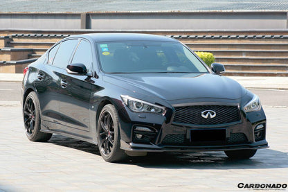 Carbonado SN Style Side Skirts | 2014-2017 Infiniti Q50 Sedan