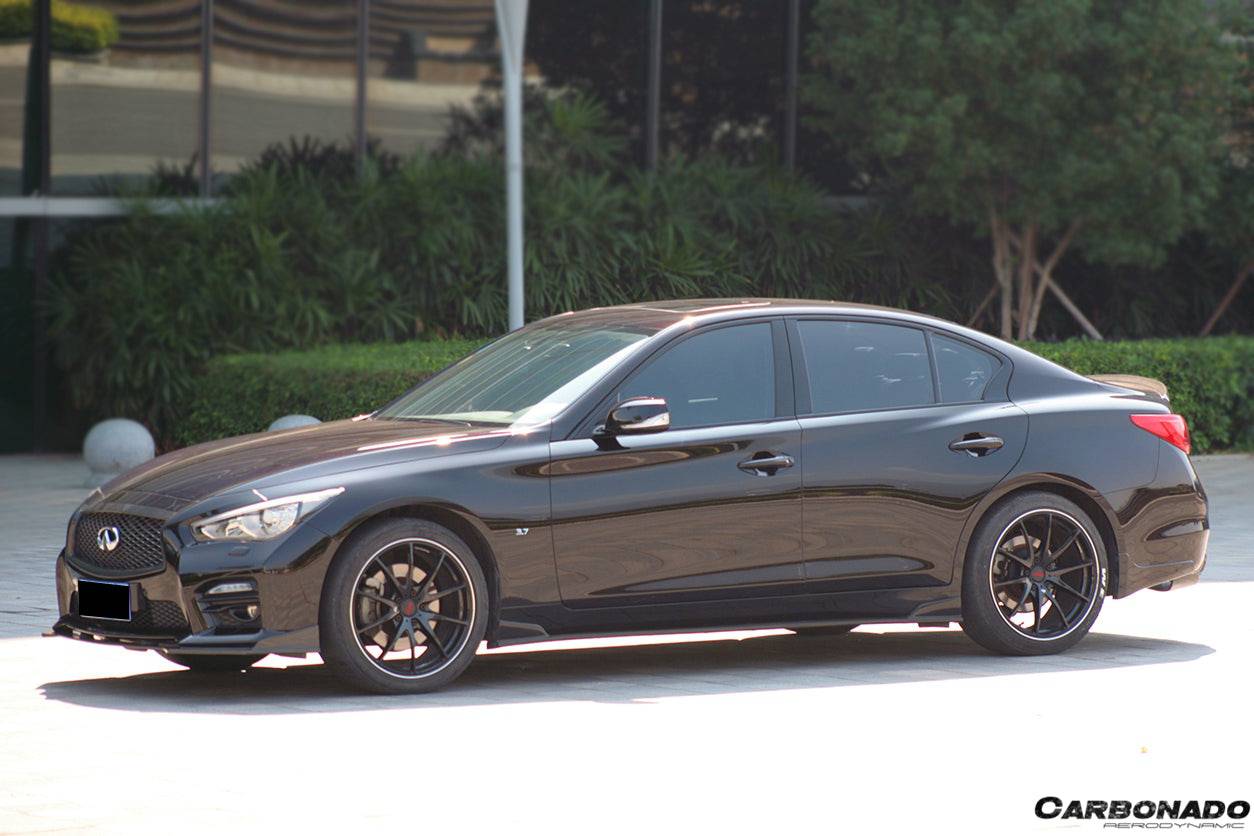 Carbonado 2014-2017 Infiniti Q50 Sedan SN Style Front Lip