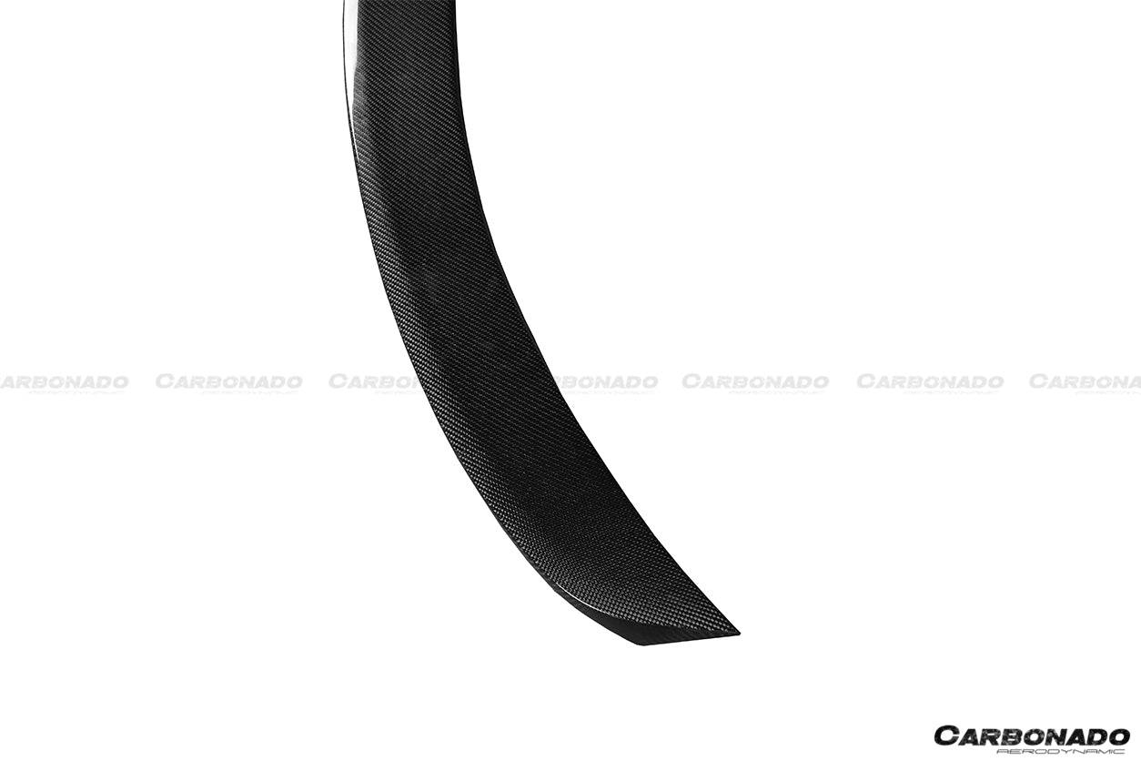 Alerón de maletero de fibra de carbono estilo SN para Infiniti Q50 Sedán 2014-2024