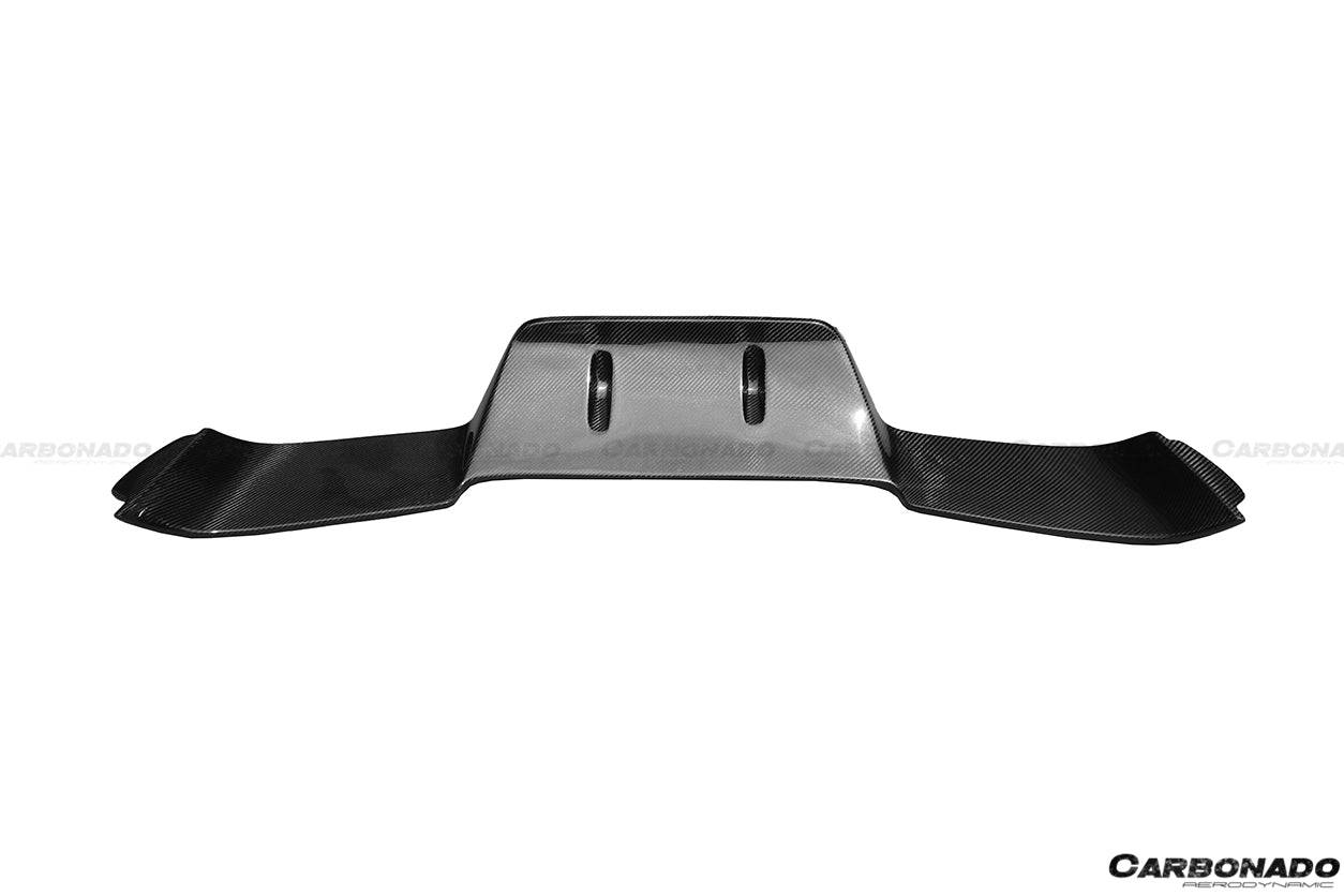 Carbonado 2014-2017 Infiniti Q50 Sedan VE Style Rear Lip and Diffuser