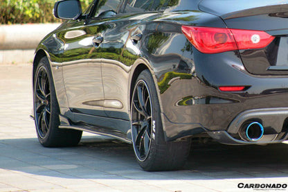 Carbonado 2014-2017 Infiniti Q50 Sedan SN Style Rear Lip