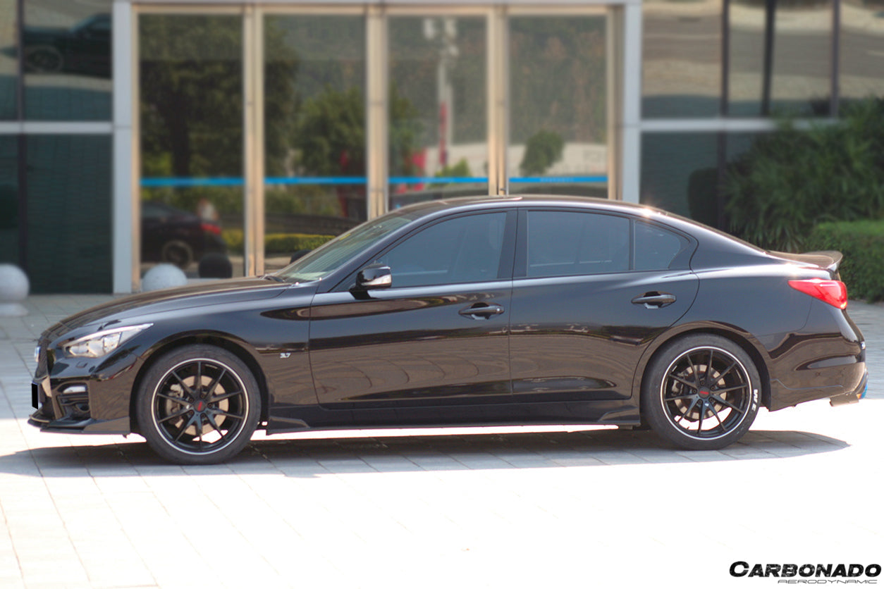 Carbonado SN Style Side Skirts | 2014-2017 Infiniti Q50 Sedan