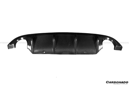 Carbonado 2014-2017 Infiniti Q50 Sedan SN Style Rear Lip
