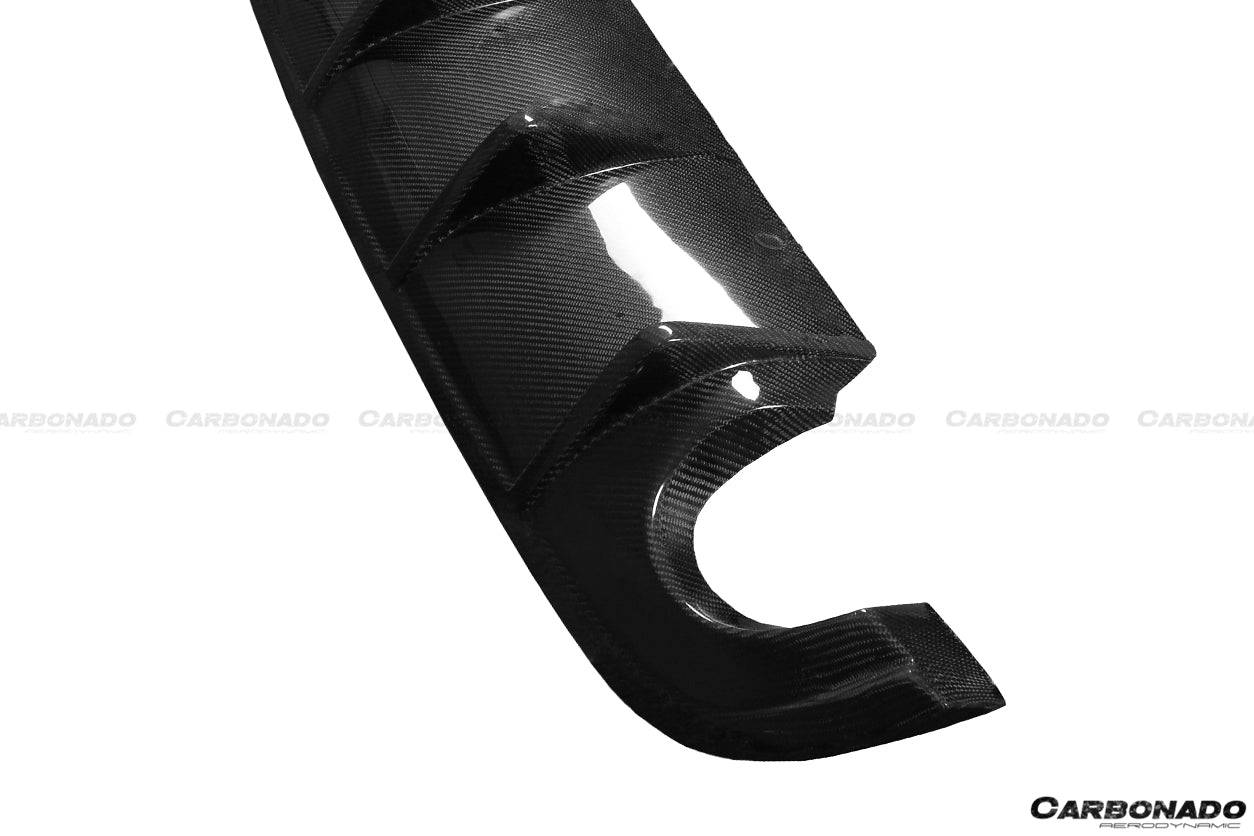 Carbonado 2014-2017 Infiniti Q50 Sedan SN Style Rear Lip