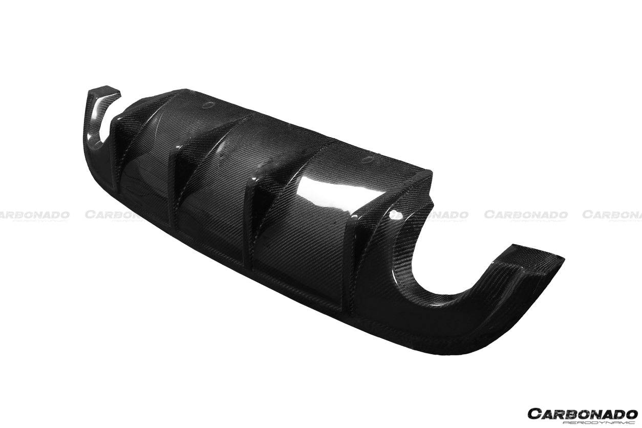 Carbonado 2014-2017 Infiniti Q50 Sedan SN Style Rear Lip