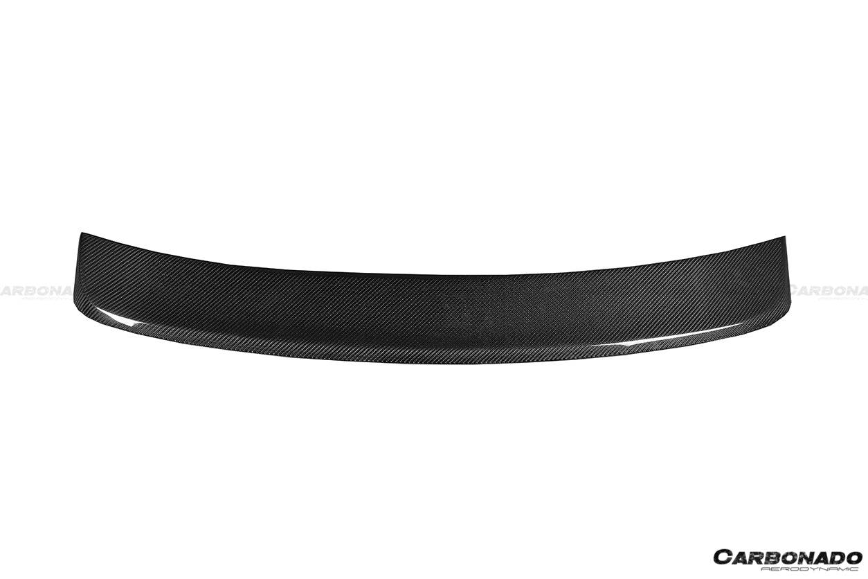 Carbonado 2014-2024 Infiniti Q50 Sedan SN Style Carbon Fiber Roof Spoiler