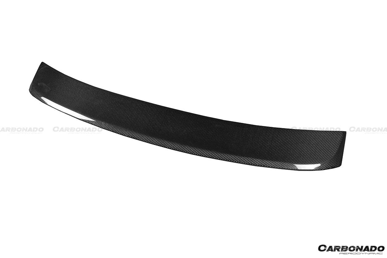 Carbonado 2014-2024 Infiniti Q50 Sedan SN Style Carbon Fiber Roof Spoiler