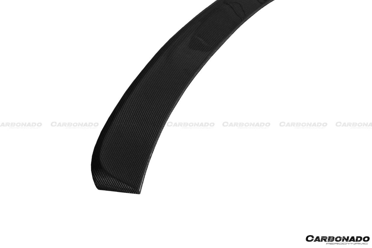 Carbonado 2014-2024 Infiniti Q50 Sedan SN Style Carbon Fiber Roof Spoiler