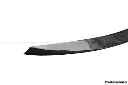 Alerón de maletero de fibra de carbono estilo DP para Infiniti Q50 Sedán 2014-2024