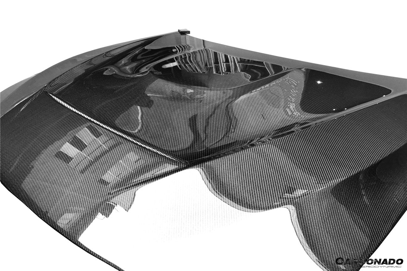 Capó estilo fibra de carbono para BMW F80 M3 F82 M4 GTS 2014-2020 Carbonado
