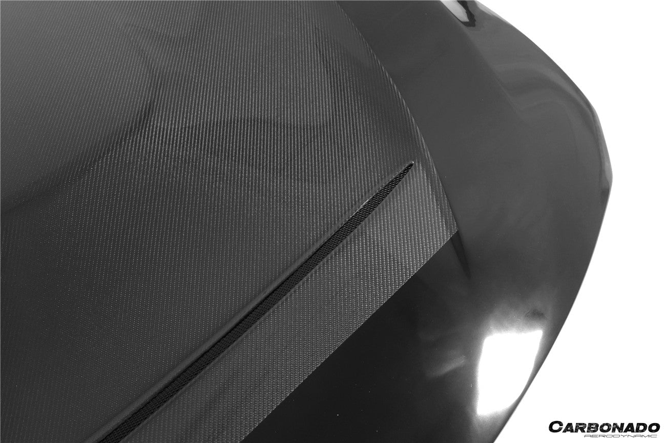 Capó estilo fibra de carbono para BMW F80 M3 F82 M4 GTS 2014-2020 Carbonado