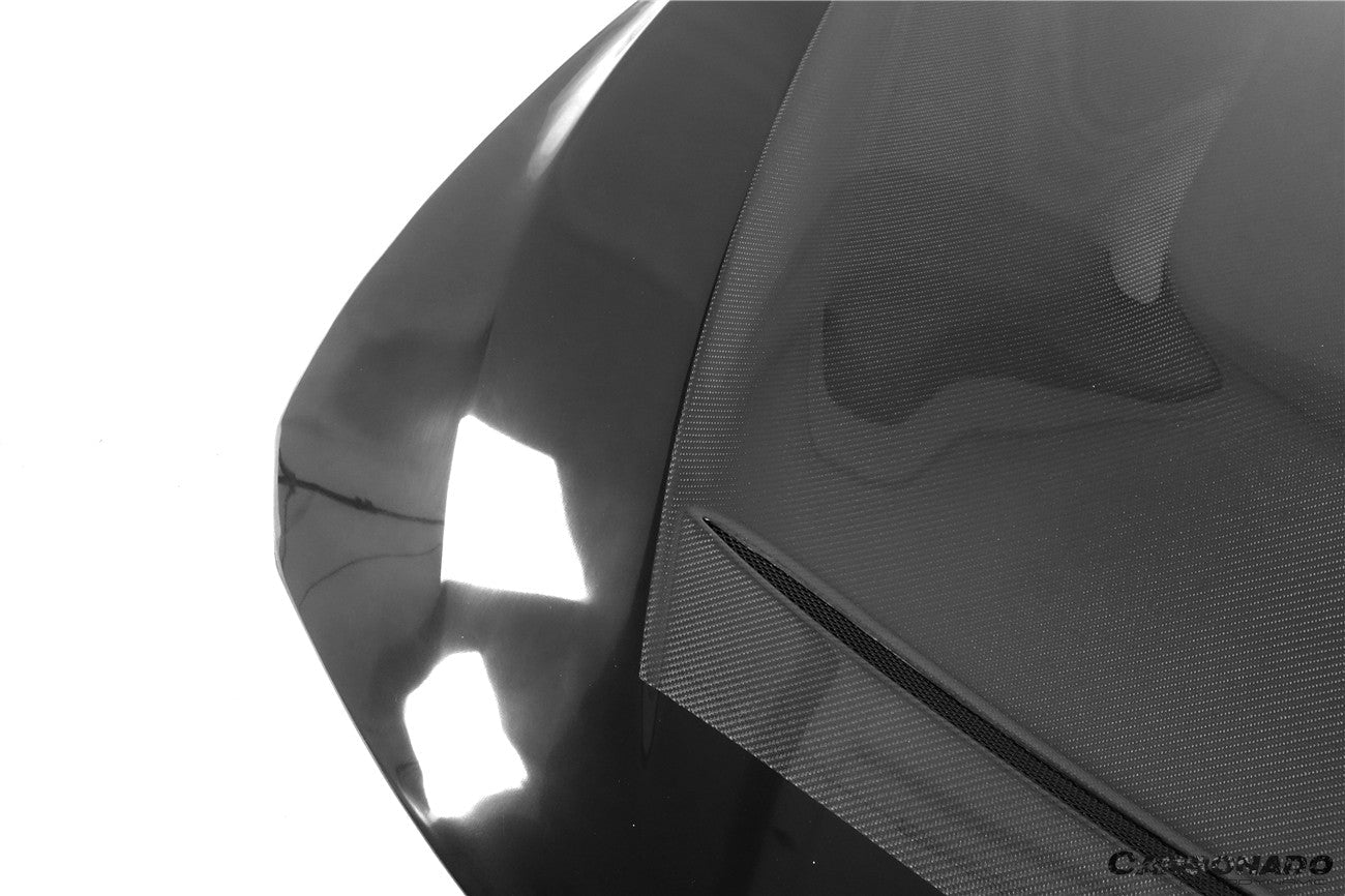 Capó estilo fibra de carbono para BMW F80 M3 F82 M4 GTS 2014-2020 Carbonado