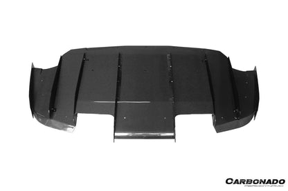 Carbonado 2014-2020 BMW M3 F80 M4 F82 VA Style Carbon Fiber Rear Diffuser and  Lip