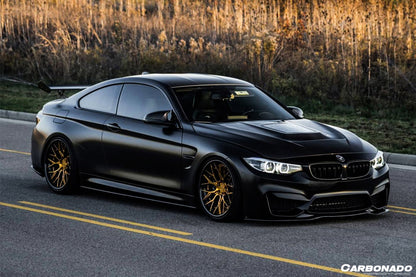 Borde delantero de fibra de carbono estilo SM para BMW M3 F80 M4 F82 (2014-2020)