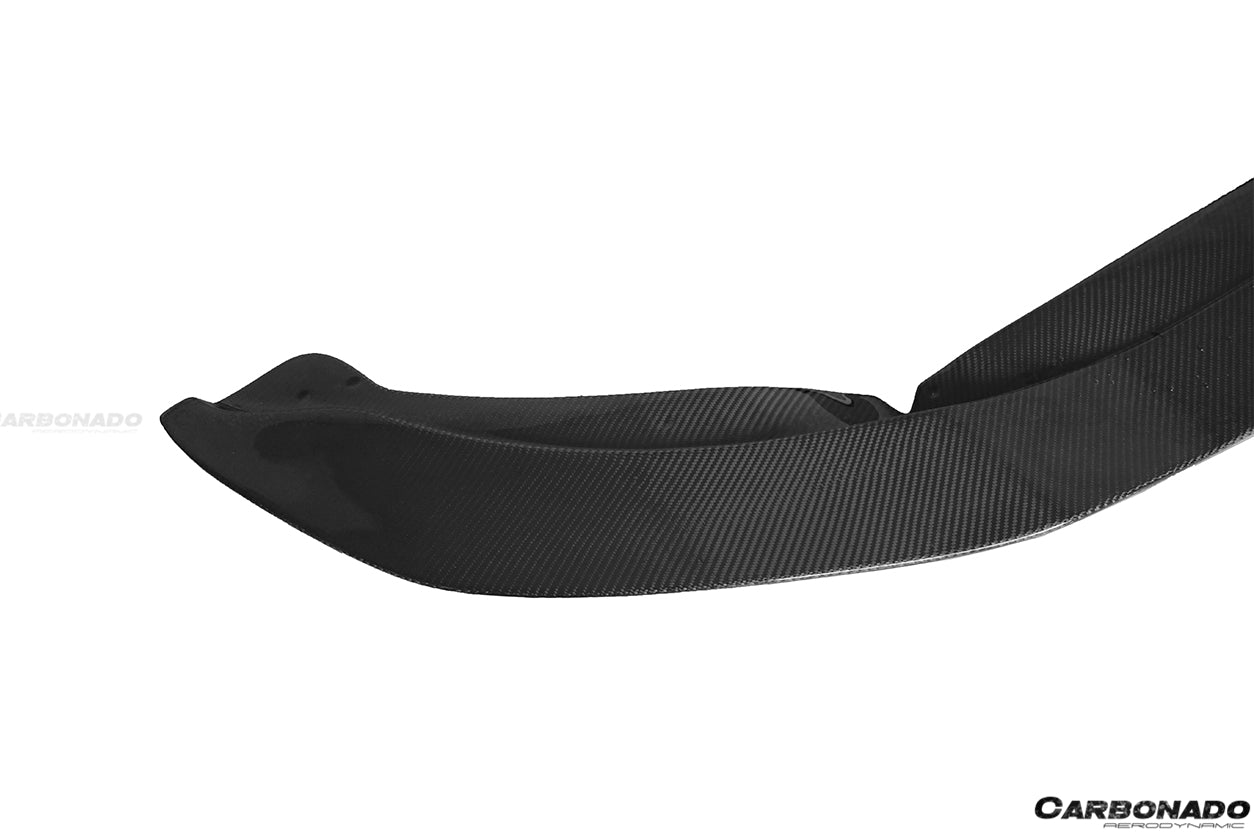 Borde delantero de fibra de carbono estilo SM para BMW M3 F80 M4 F82 (2014-2020)