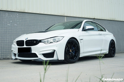 Borde delantero de fibra de carbono estilo SM para BMW M3 F80 M4 F82 (2014-2020)