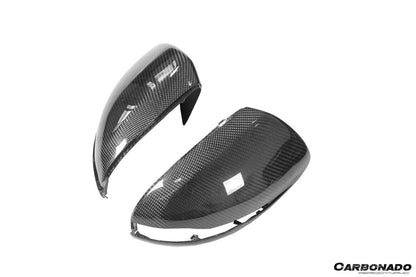 Carbonado 2014-2021 Mercedes Benz W205 W222 C217 W213 2 4 Door Autoclave Carbon Fiber Mirror Housing Replacement | Fits C-Class, C43 AMG, C63 AMG and S-Class S63 AMG And S-Class Coupe S63 AMG Coupe And E-Class, E63 AMG