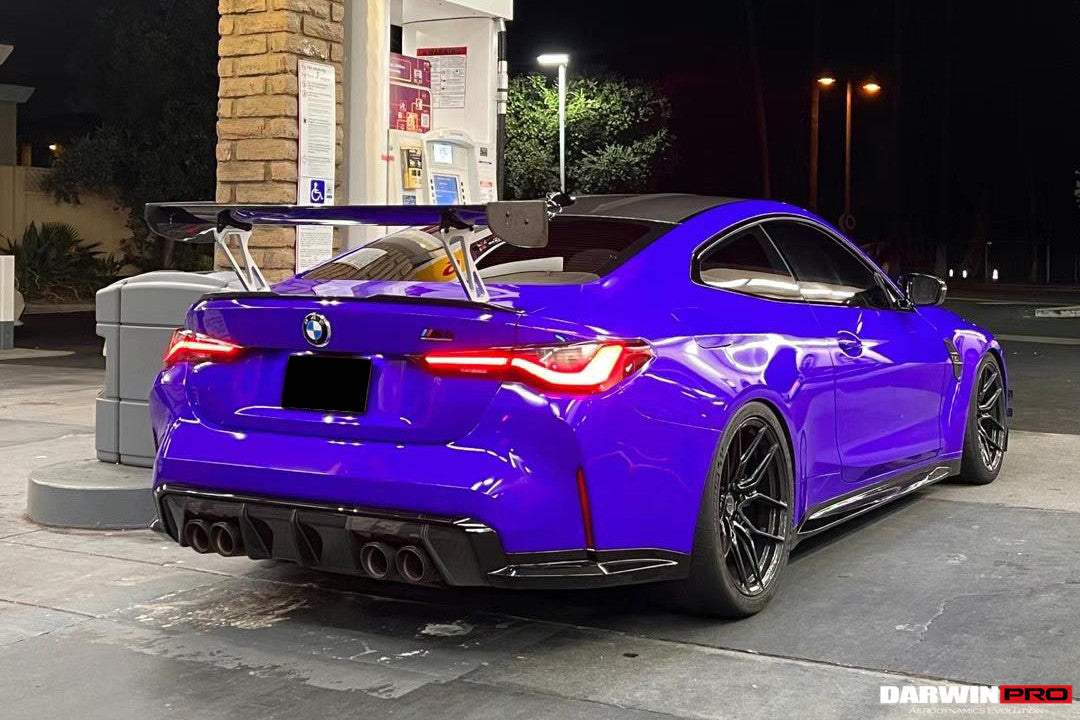 DarwinPRO 2014-2023 BMW M4 GTS2 Style Carbon Fiber Trunk Spoiler
