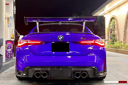 DarwinPRO 2014-2023 BMW M4 GTS2 Style Carbon Fiber Trunk Spoiler