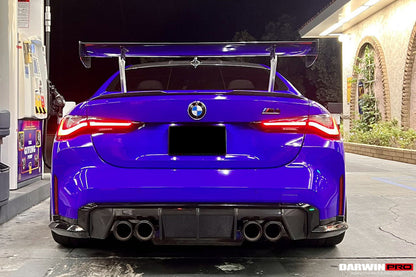 DarwinPRO 2014-2023 BMW M4 GTS2 Style Carbon Fiber Trunk Spoiler