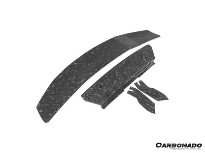 Carbonado 2015-2025 Lamborghini HuracanLP610  LP580  Evo  Tecnica DE Style Trunk Spoiler Wing
