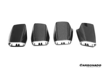 Carbonado 2015-2019 Lamborghini Huracan LP610  LP580  EVO OEM Style Autoclave Carbon Fiber AC Panel Trim