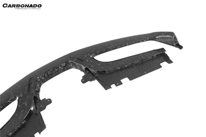Faldón delantero de fibra de carbono estilo Ferrari 488 GTB Spider Carbonado 2015-2020