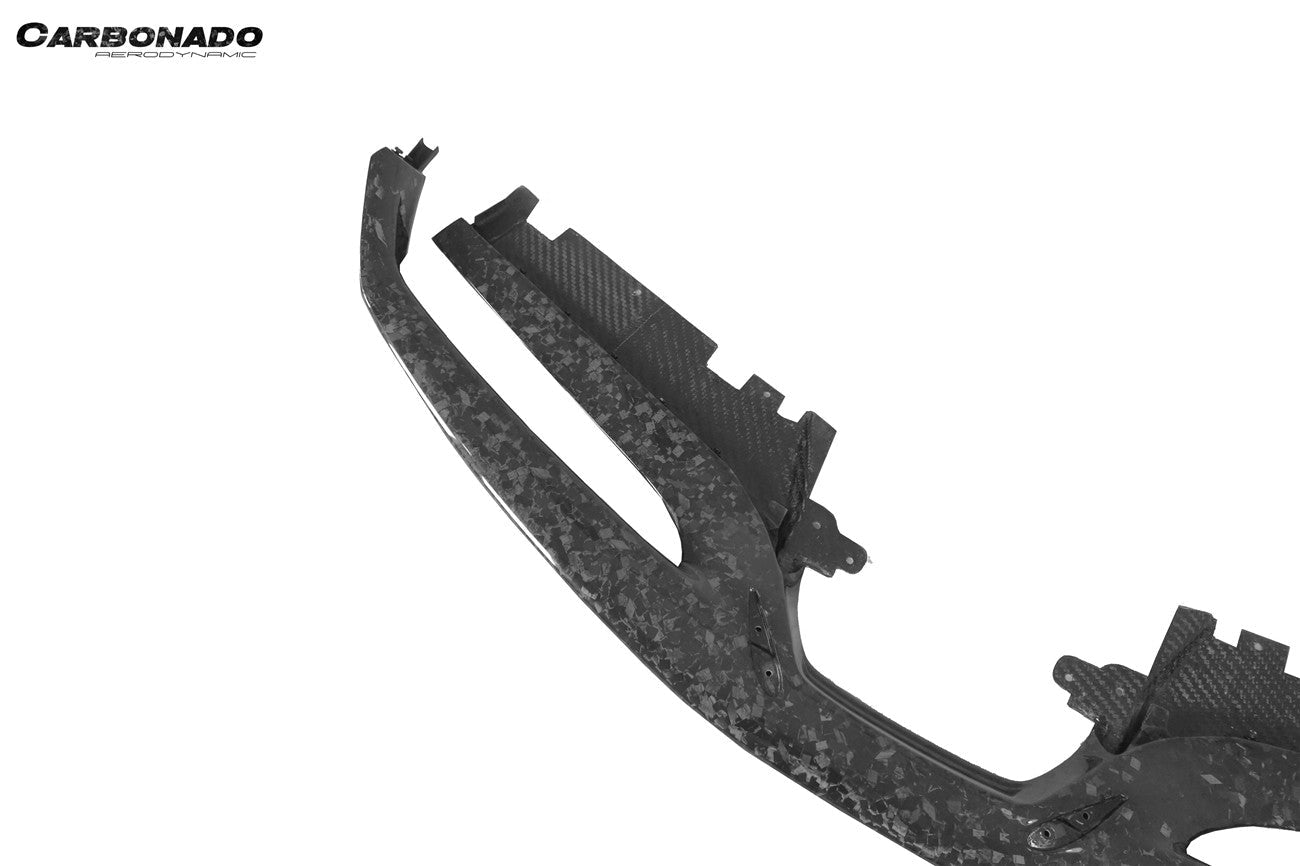 Faldón delantero de fibra de carbono estilo Ferrari 488 GTB Spider Carbonado 2015-2020