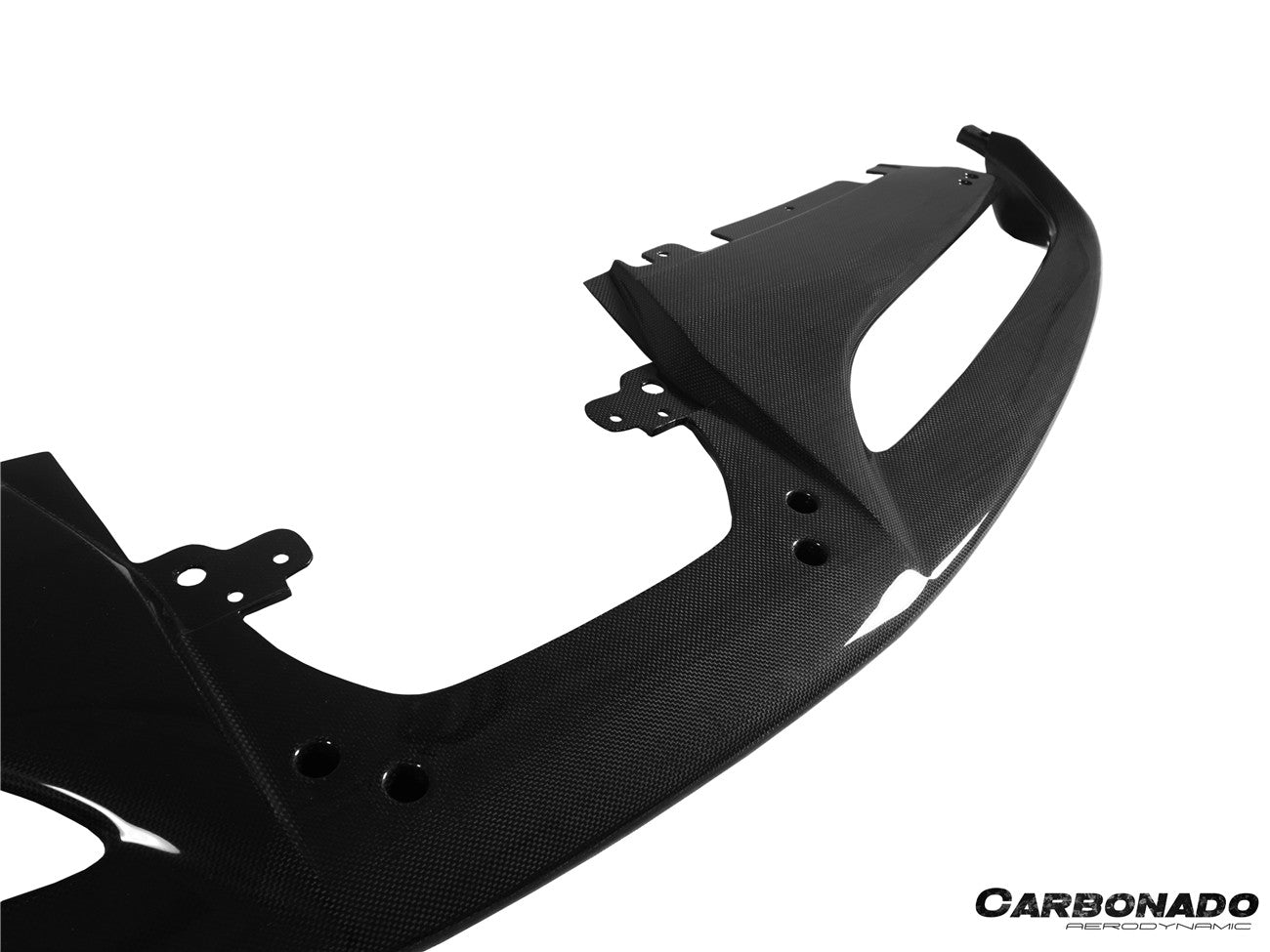 Faldón delantero de fibra de carbono estilo Ferrari 488 GTB Spider Carbonado 2015-2020