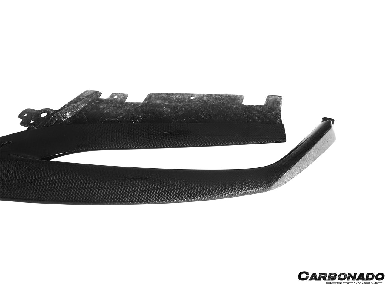 Faldón delantero de fibra de carbono estilo Ferrari 488 GTB Spider Carbonado 2015-2020