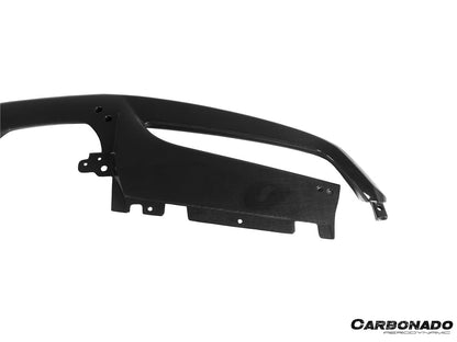 Faldón delantero de fibra de carbono estilo Ferrari 488 GTB Spider Carbonado 2015-2020