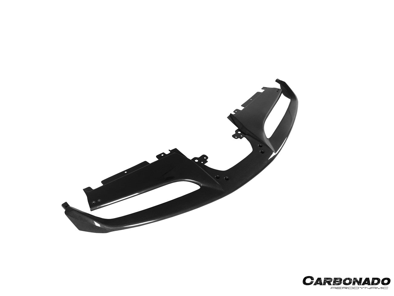 Faldón delantero de fibra de carbono estilo Ferrari 488 GTB Spider Carbonado 2015-2020