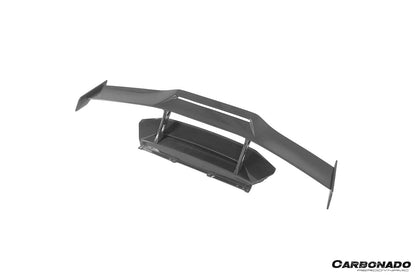 Carbonado 2015-2025 Lamborghini Huracan LP610  LP580  EVO  Tecnica OD Style Carbon Fiber Trunk Spoiler Wing with Base