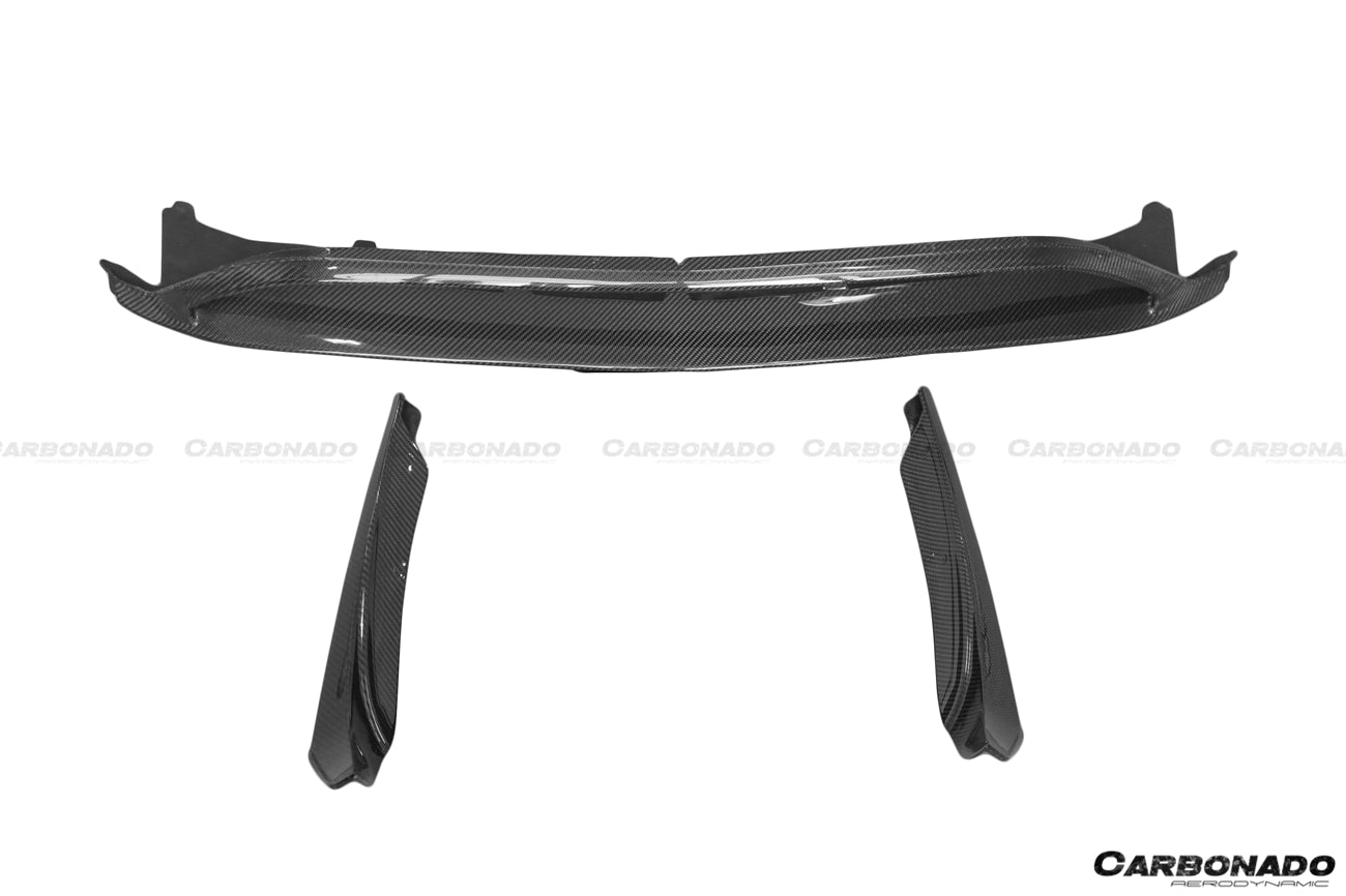 Carbonado 2016-2018  Mercedes Benz W176 A45 AMG BKSS Style Carbon Fiber Front Lip