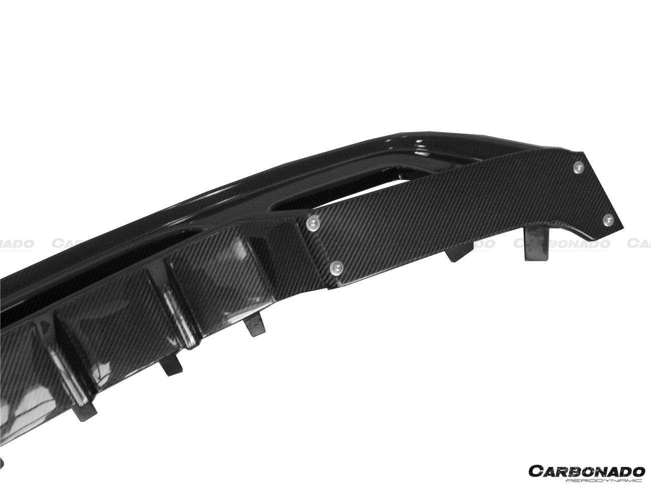 Carbonado 2016-2018 Mercedes Benz W176 A45 AMG RZS Style Carbon Fiber Rear Lip