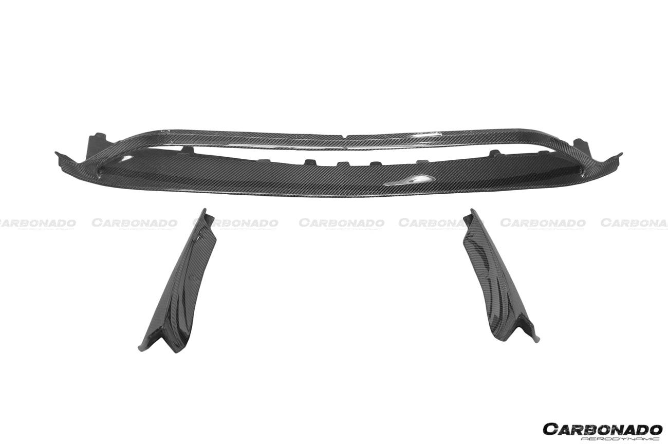 Carbonado 2016-2018  Mercedes Benz W176 A45 AMG BKSS Style Carbon Fiber Front Lip
