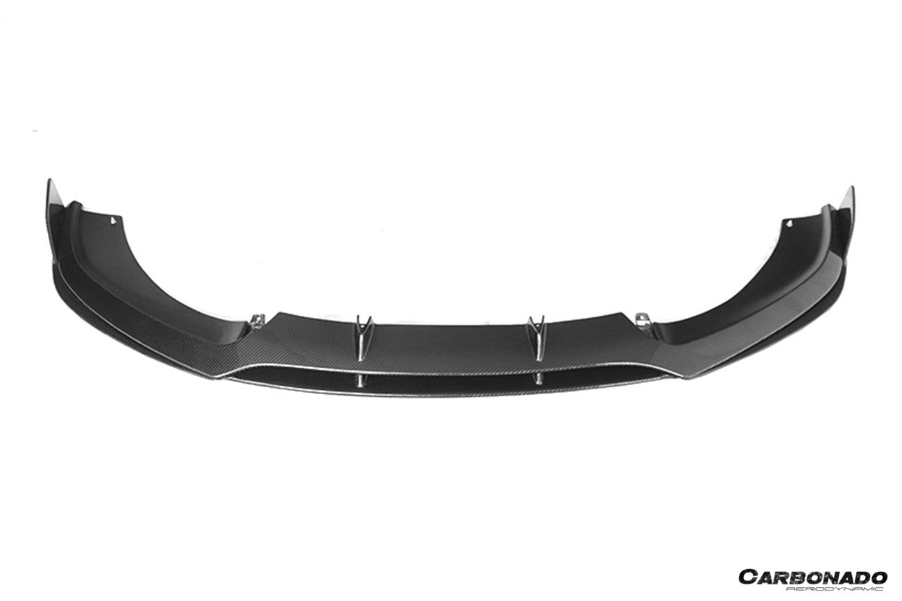 Carbonado 2016-2019 Audi RS7 MAN Style Dry Carbon Fiber Front Lip Splitter