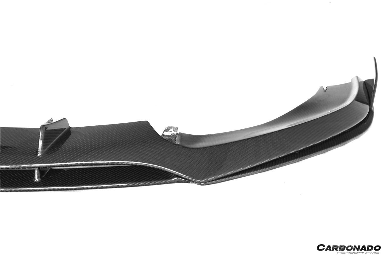 Carbonado 2016-2019 Audi RS7 MAN Style Dry Carbon Fiber Front Lip Splitter