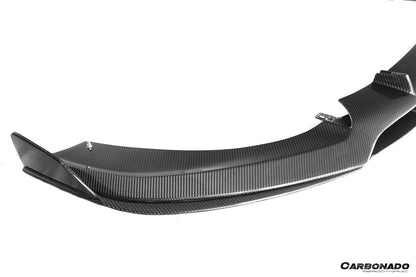Carbonado 2016-2019 Audi RS7 MAN Style Dry Carbon Fiber Front Lip Splitter