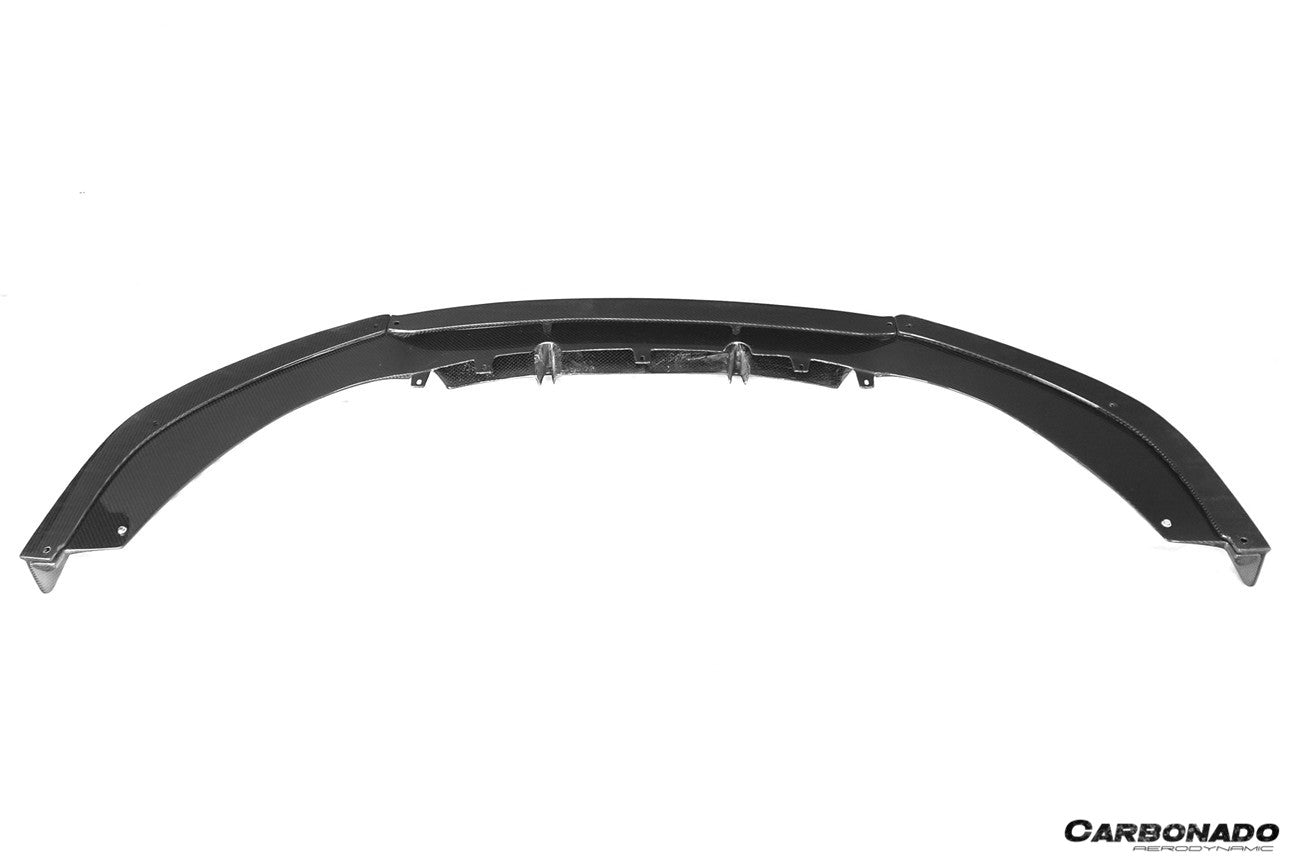 Carbonado 2016-2019 Audi RS7 MAN Style Dry Carbon Fiber Front Lip Splitter