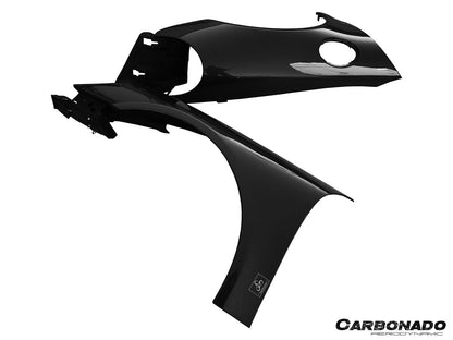 Guardabarros de fibra de carbono OE para Porsche 911 991.2 Turbo y Turbo S (2016-2019)