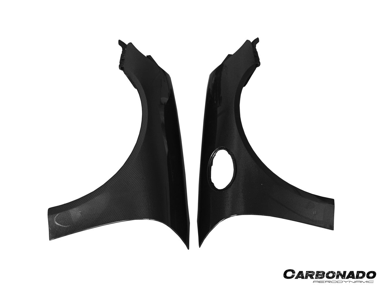 Guardabarros de fibra de carbono OE para Porsche 911 991.2 Turbo y Turbo S (2016-2019)